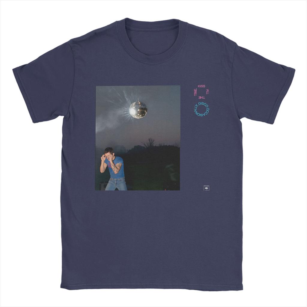 Unisex Kiss All The Time Disco Occasionally 2026 T Shirts 100 Cotton Tops Vintage Short Sleeve O Neck Tees Plus Size TShirts