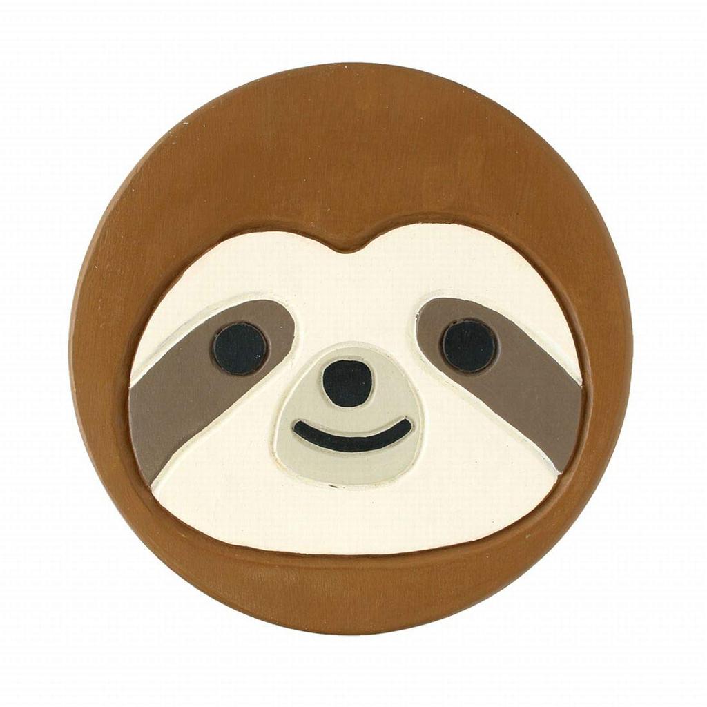 Wooden Chair Sloth Round Stool Brown Tomo.cop Hawaiian/Natural/Resort (Sloth)