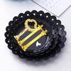 3 Tier Plastic Pastry Stand Cupcake Fruit Candy Dessert Table Display Set Tiered Tray for Wedding Birthday Tea Party Decoration