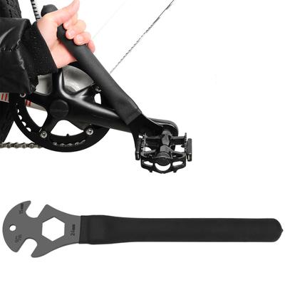 Biciclette Chiave per la rimozione dei pedali della bici Chiave per la rimozione dei pedali della mountain bike a doppia faccia Chiave per l'installazione dei pedali Strumento di riparazione