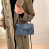 Trendy Women's 2024 Textured Crossbody Shoulder Bag