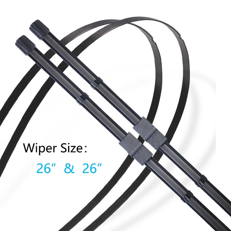 Car Front Wiper Blades For Citroen Xsara Picasso Accessories 1999-2009 Durable Slient Windshield Windscreen Wipers Blades Tools