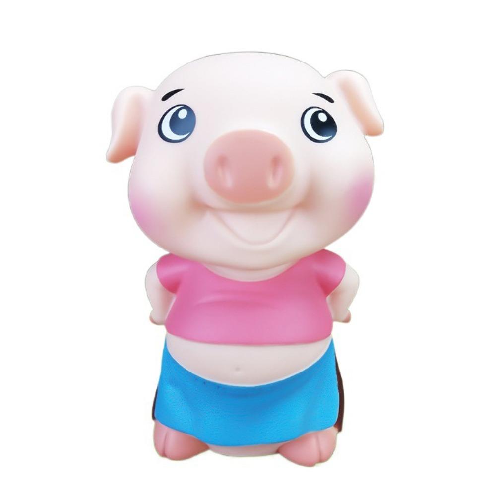 Large Capacity Pig Shaped Money Boxes Savings Tank Pig Money Bank  Bedroom Den Dresser