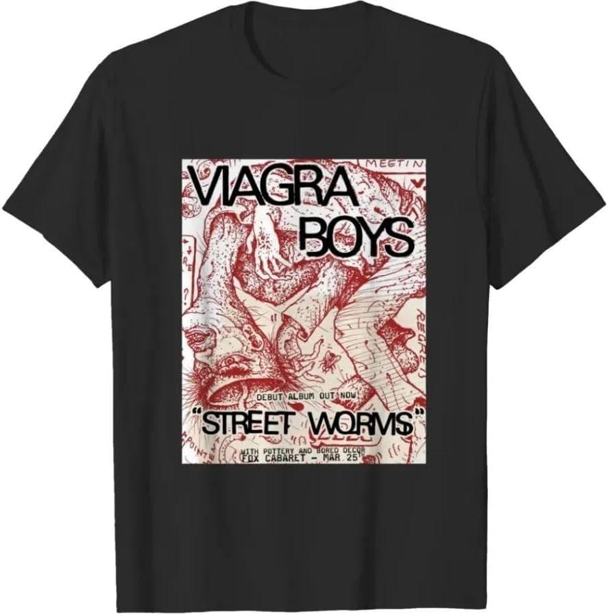 

Viagra Boys Band Ablum Tour in Black Tshirt S to 5XL NZL464 Unisex T-Shirt XXXL