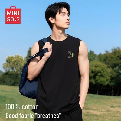 Men's American Retro Cotton Tank Top