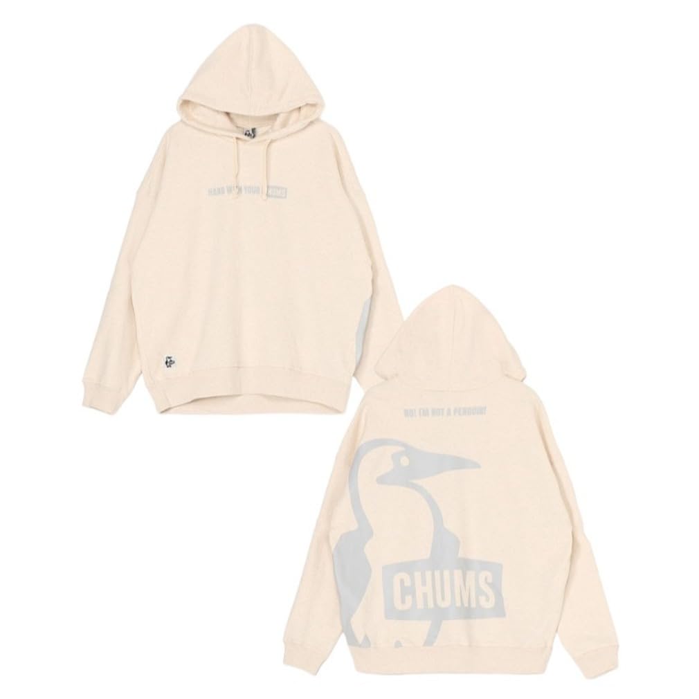 

Hooded Sweatshirt Oversized Big Booby Pullover Parka [Chums] Men s H/Natural