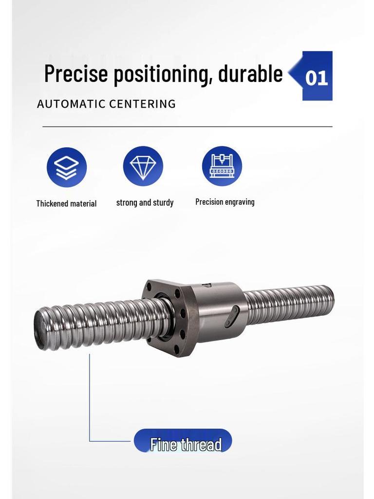 SFI Series 1605 Silent Rolling Ball Screw and Guide Rail