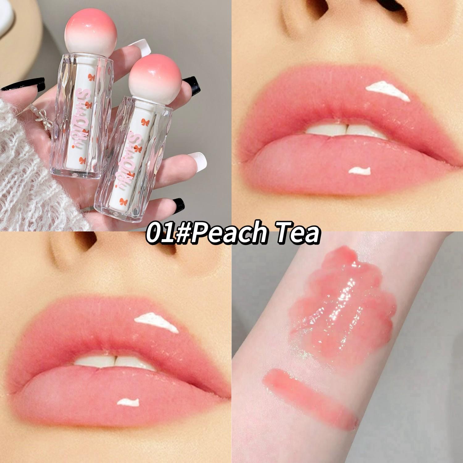 SHAQINUO Вода светится сквозь блеск для губ