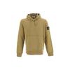 Ss23 Logo Patch Drawstring Hooded Pullover Long Sleeve Sweatshirt Men Sweatshirt Ginger-Yellow 101564151-V0098