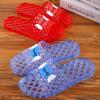 New Crystal Flat Bottom Thick Slippers Glass Slippers Women's Summer