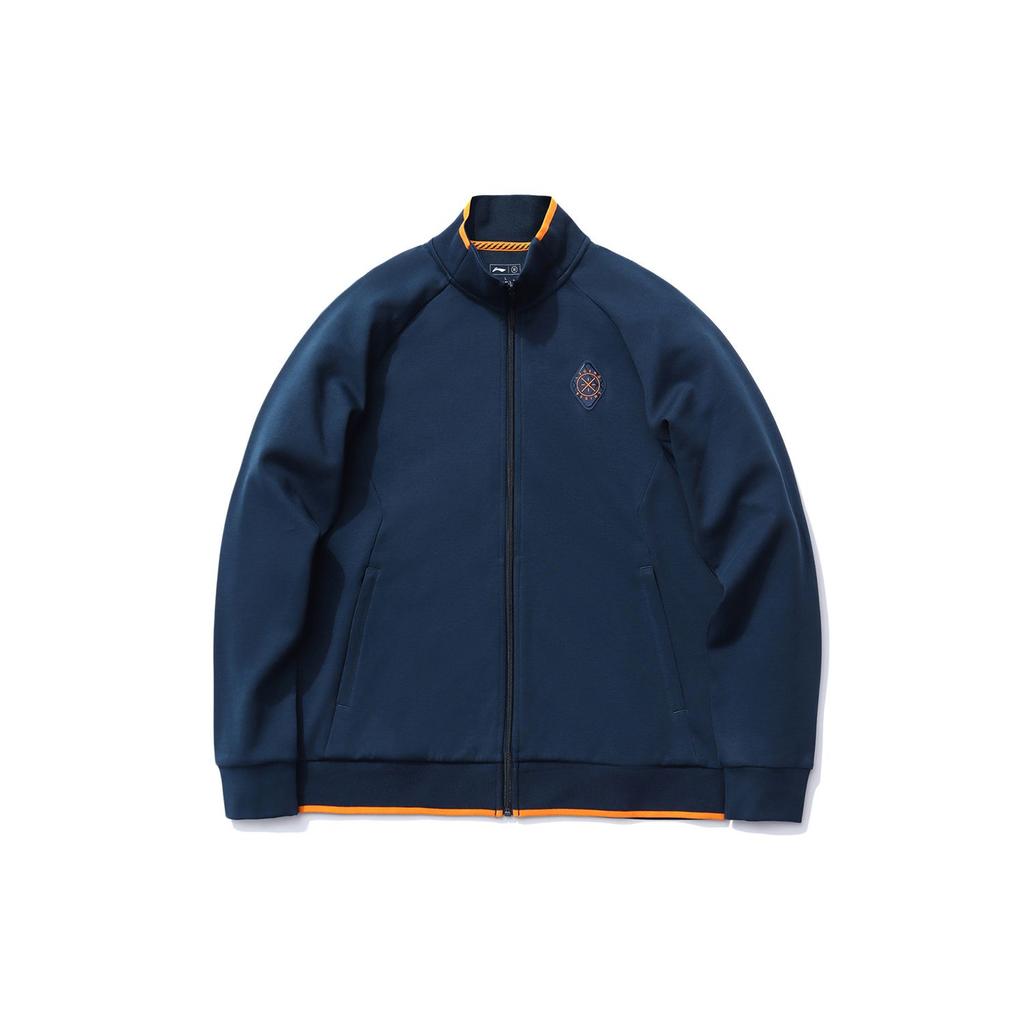 Li Ning Wade Series Raglan Collar Sports Jacket Men Jackets AWDR045-2