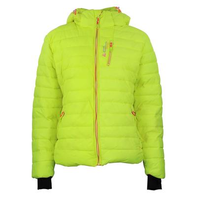 Peak-Mountain APTIS Down Coat Removable Hood Yellow