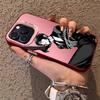 Black Butler Phone Case For iPhone 16 15 14 13 12 11 Plus Pro Max multicolor Aurora laser Shockproof Funda Cover