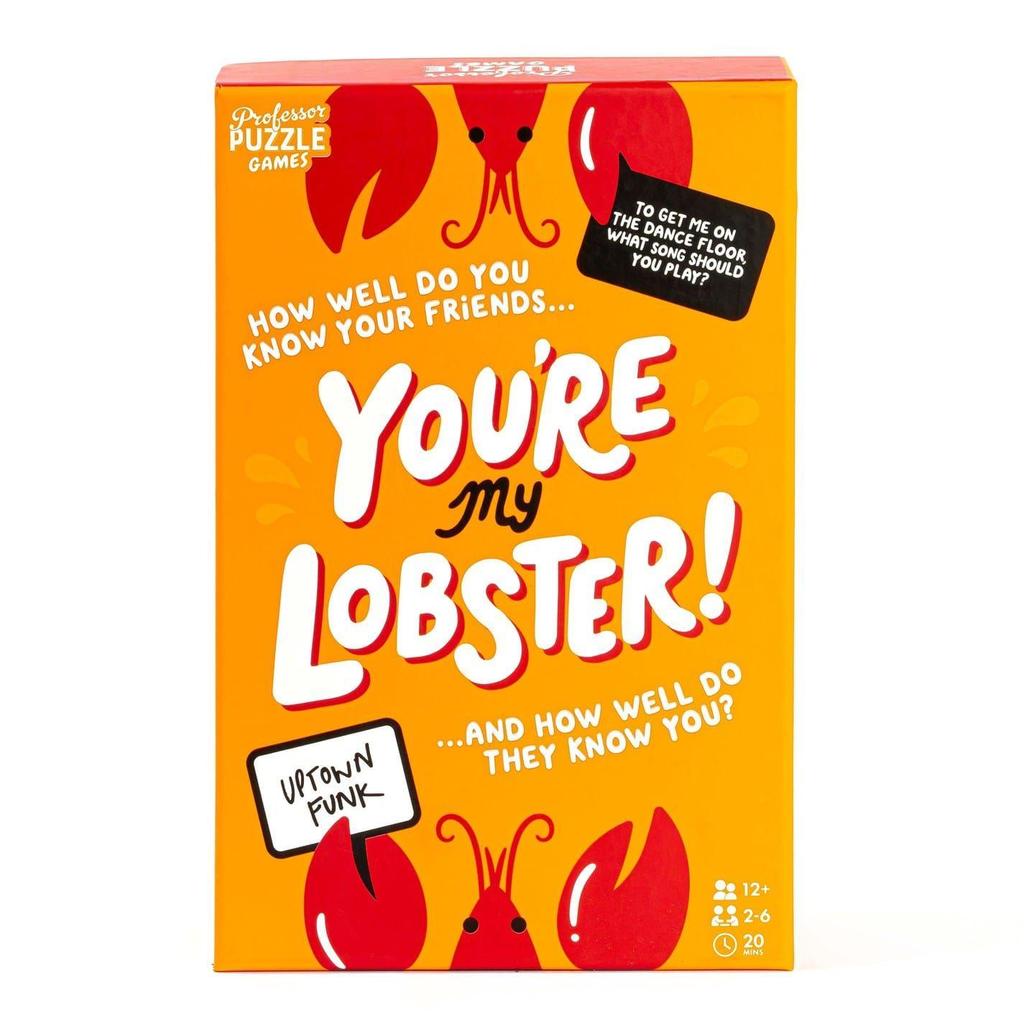 Professor Puzzle Youre My Lobster Party Game