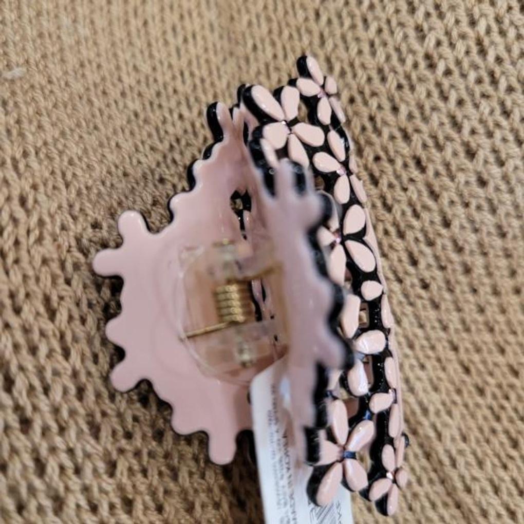 Atria Materiał akrylowy, miękki i wytrzymały klips do włosów na pół głowy SMIHPAC0002