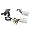 Electric Bicycle Bike Brushless Motor Controller 24V 36V 48V 500W 25A M6C LCD Display Dual Drive Controller Kit
