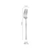 New Small Waist Knife, Fork and Spoon Stainless Steel Household Long Handle Spoon Commercial High-grade Spoon High Quality