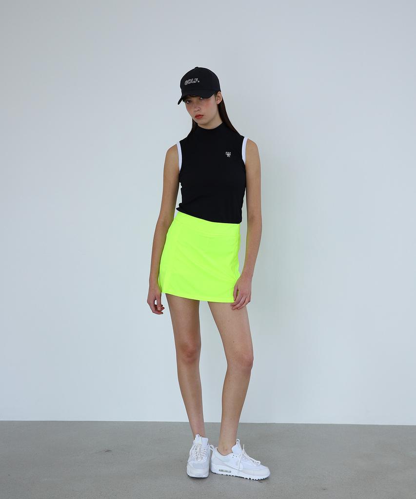 Five Hours Tour Slit Skort_Neon