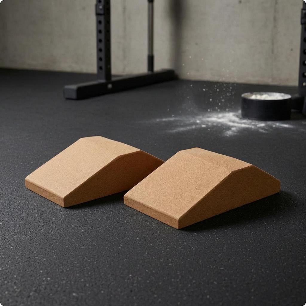 Cork Squat Sloped Block Support Angular