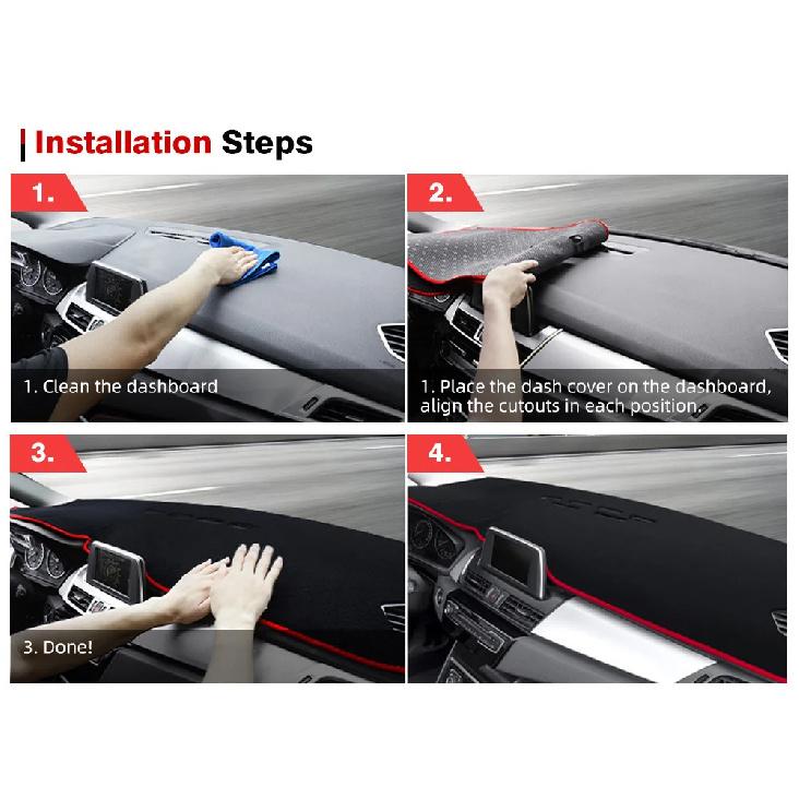 For BMW 3 Series E90 E91 E92 E93 Wagon 2006 2007 2008 2009 2010 2011 Dash Mat Anti-UV Carpet Car Accessories Car Dashboard Cover