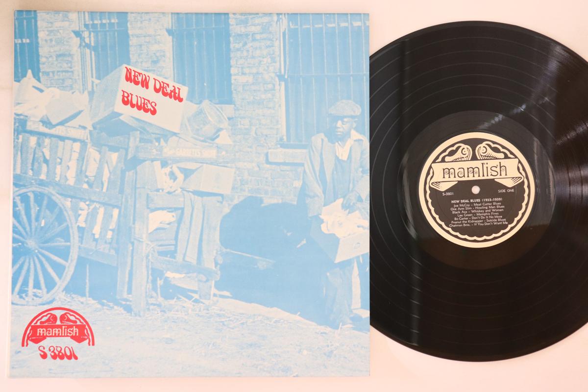 

LP Record VARIOUS New Deal Blues 19331939 S3801 MAMLISH 1970 US Blues Used