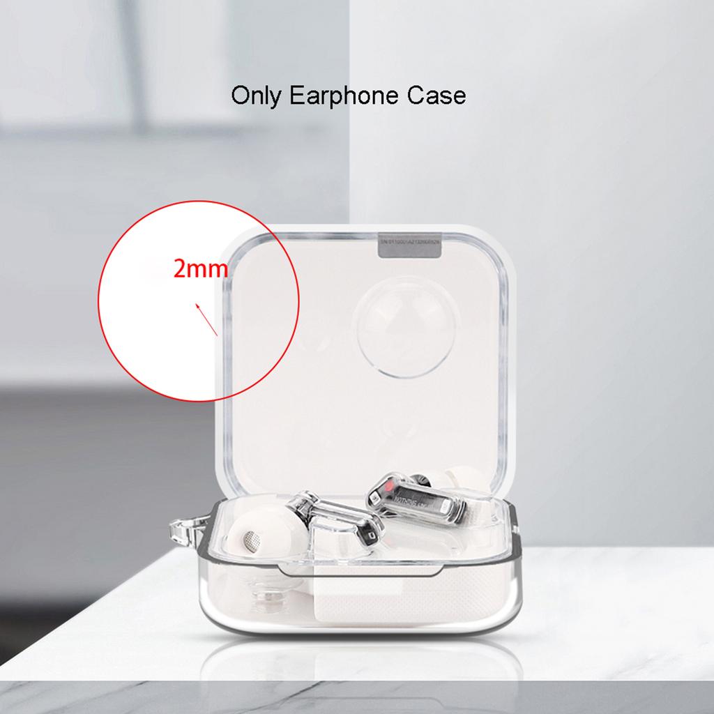 Suitable for Nothing Ear (2) Shockproof Headphone Sleeve Impact-resistant Soft Housing-Anti Dust Washable-Silicone Cover