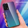 For Xiaomi Redmi Note 12 Turbo/Poco F5 5G Gradient Tempered Glass Phone Case PC+TPU Back Shell