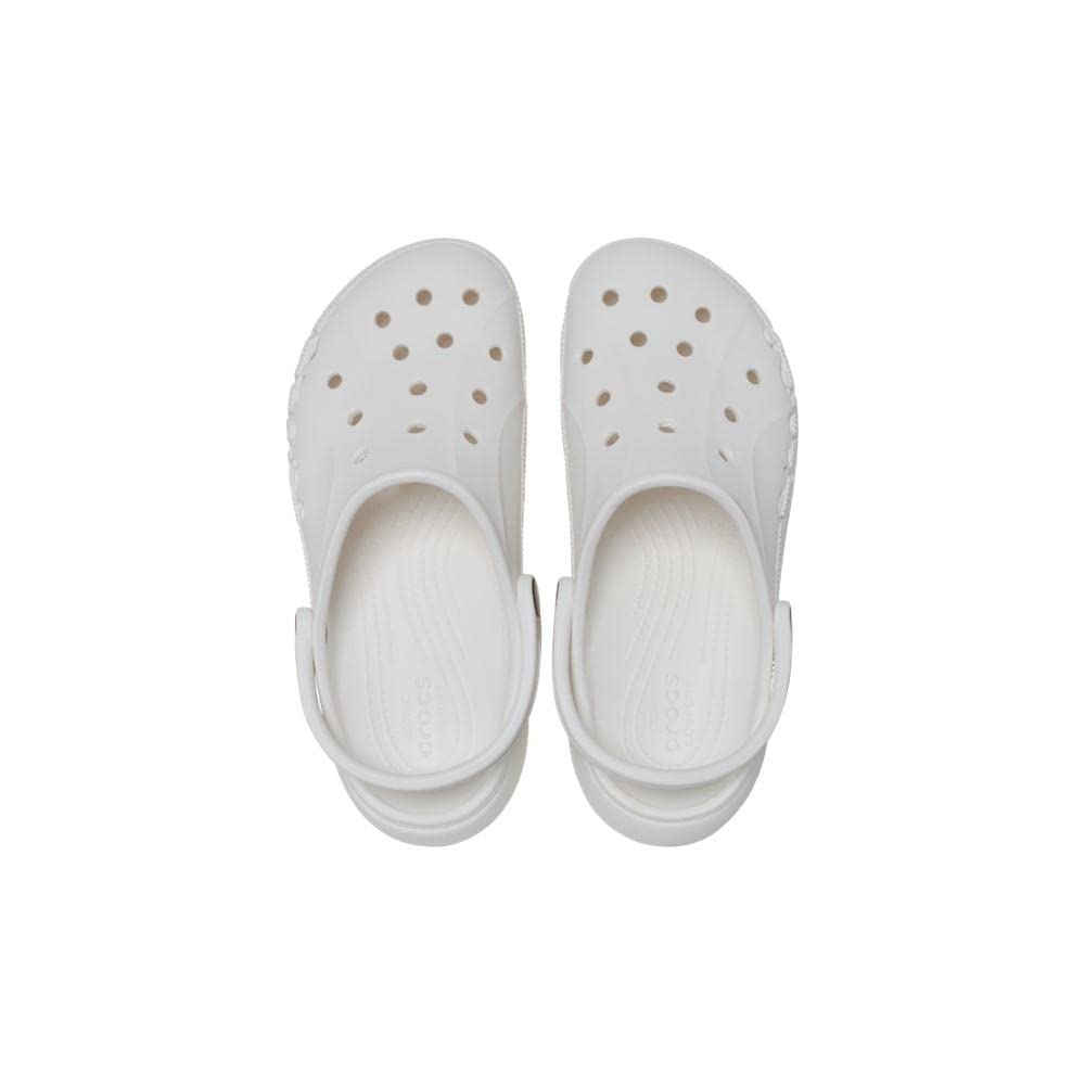 Crocs Baya Platform Clog 23cm Women's Sandals, White,