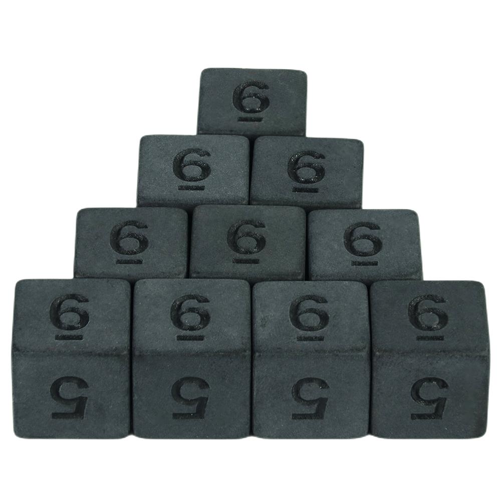 Deep Black Dice D4, D6, D8, D10, D12, D20 10PCS Plastic for Board Game Entertainment