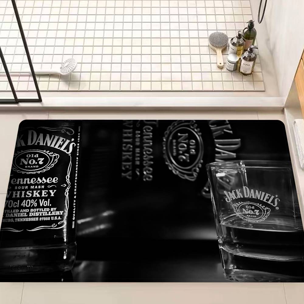 Brand J-Jack Daniel Luxury Entrance Door Mat Nordic Style Bedroom Living Room Doormat Home Balcony Anti-Slip Modern Home Decor