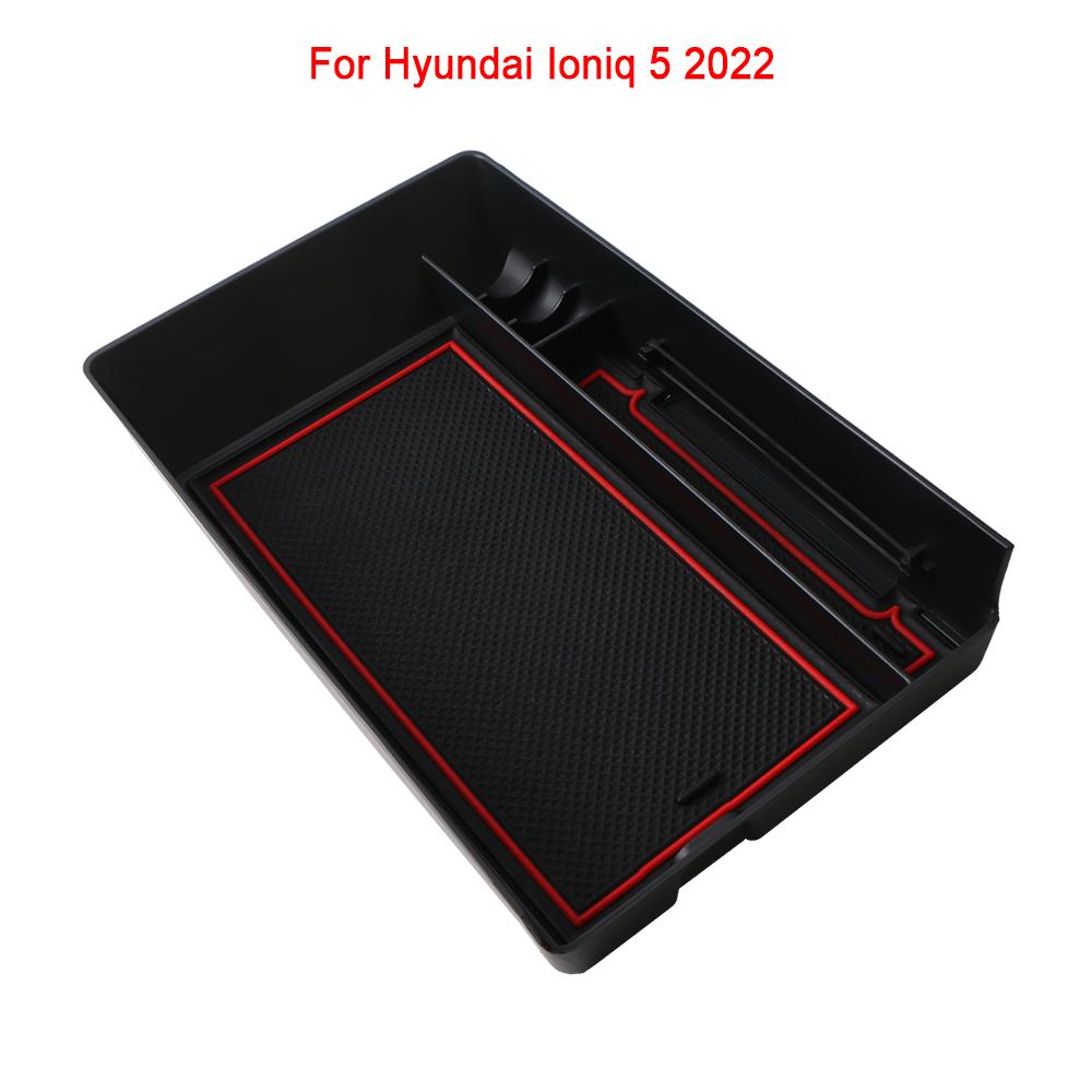 Suport pentru cutie de depozitare cotieră centrală pentru mașină pentru Hyundai Ioniq 5 2022, organizator pentru consolă centrală