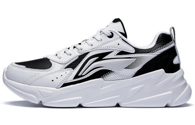 Кеды Li Ning Низкие Повседневные Женские Бело-Черные AGLS172-4 35