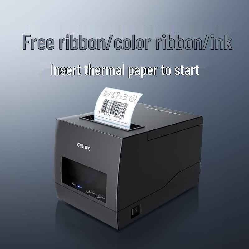 Deli DL-886BW Thermal Label Printer CN Plug (adapter Included)