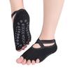 Women's Non-Slip Ballet Fit Band Yoga Socks (Open Toe) (3 Pairs)
