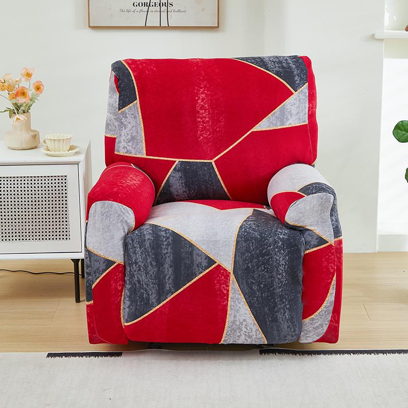 Stretch Recliner Cover 4Pieces/Set Chair Slipcovers Non Slip Slipcover Recliner Furniture Protector For Living Room