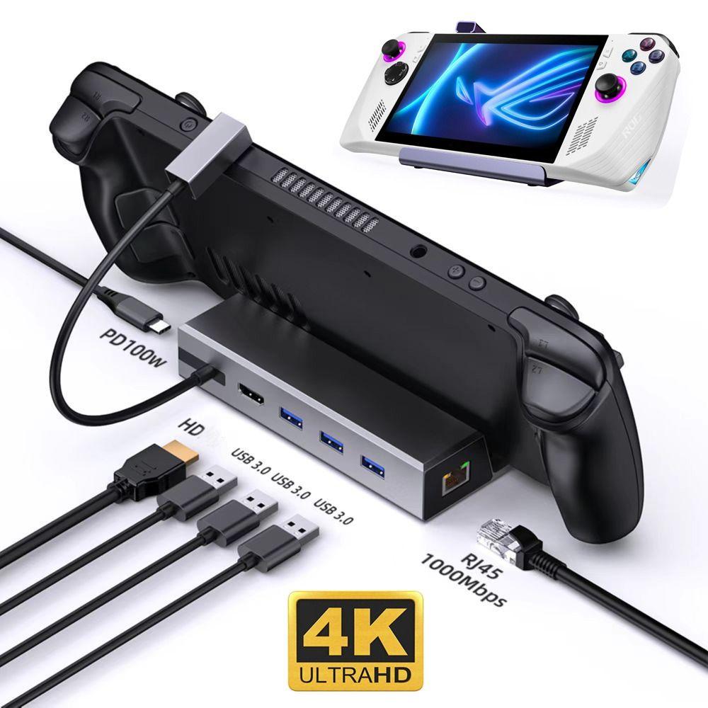 

Основание-подставка для портативной консоли Gigabit Ethernet для ROG Ally/Steam Deck Home Travel
