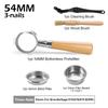 54MM Coffee Bottomless Portafilter For Sage Breville 870 878 880 Replacement Filter Basket Espresso Accessory Barista Tool