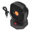 USB Car Fan ABS 360 degrees  Rotatable Single Headed USB Charging Mini Car Cooling Fan 5V 2A
