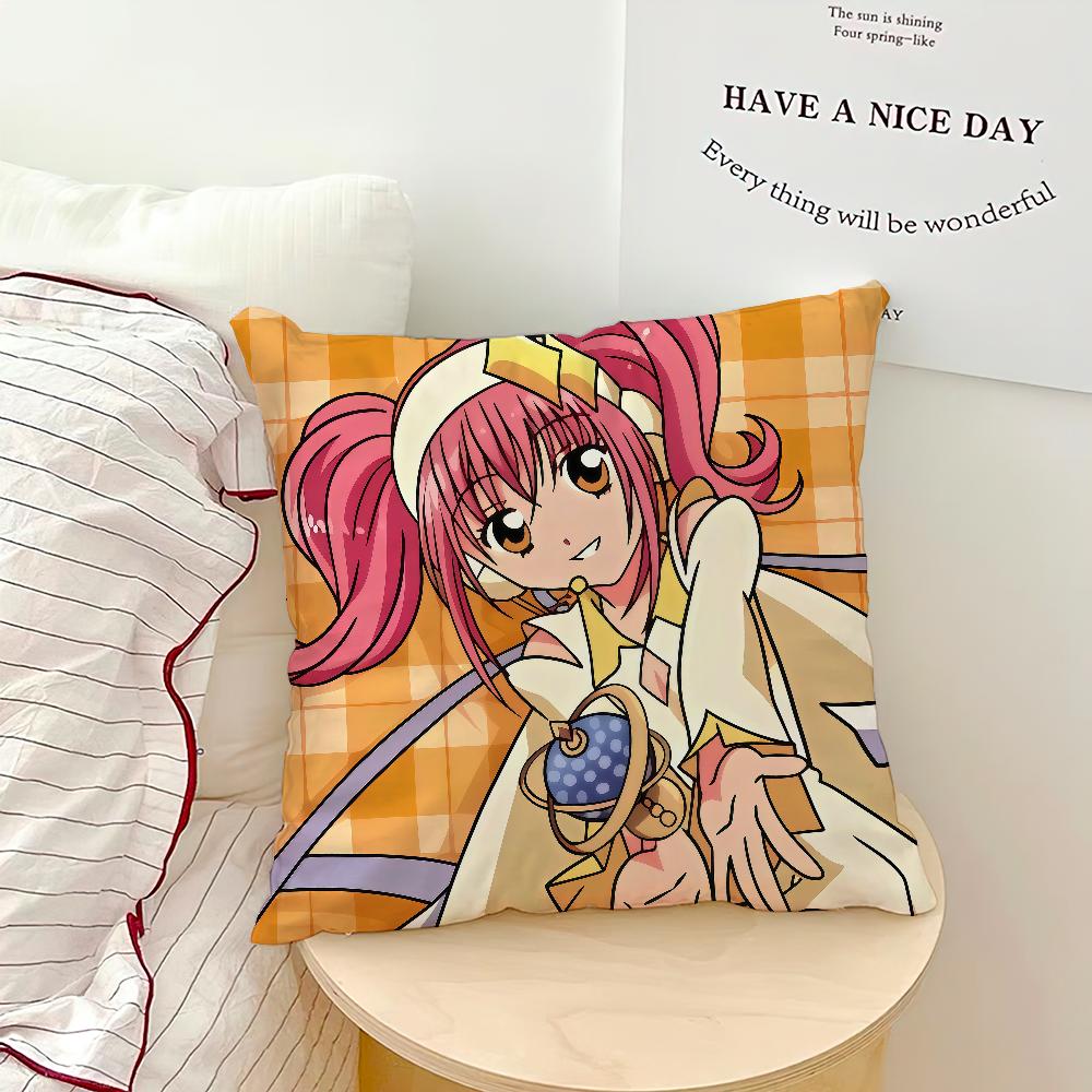 Classic Anime S-Shugos C-Chara Cute Girl Comfortable Soft Hogar Pillowcase For Sofa Living Room Bed Home Decor Protective Covers