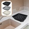 Draining Tray Silicone Sponge Holder Versatile Heat Resistant Organizer Dish Drying Mat for Kitchen Sink Area