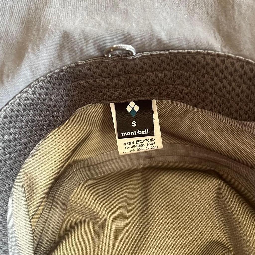 Used Montbell Meadow Hat with Hat Strap Gore-Tex