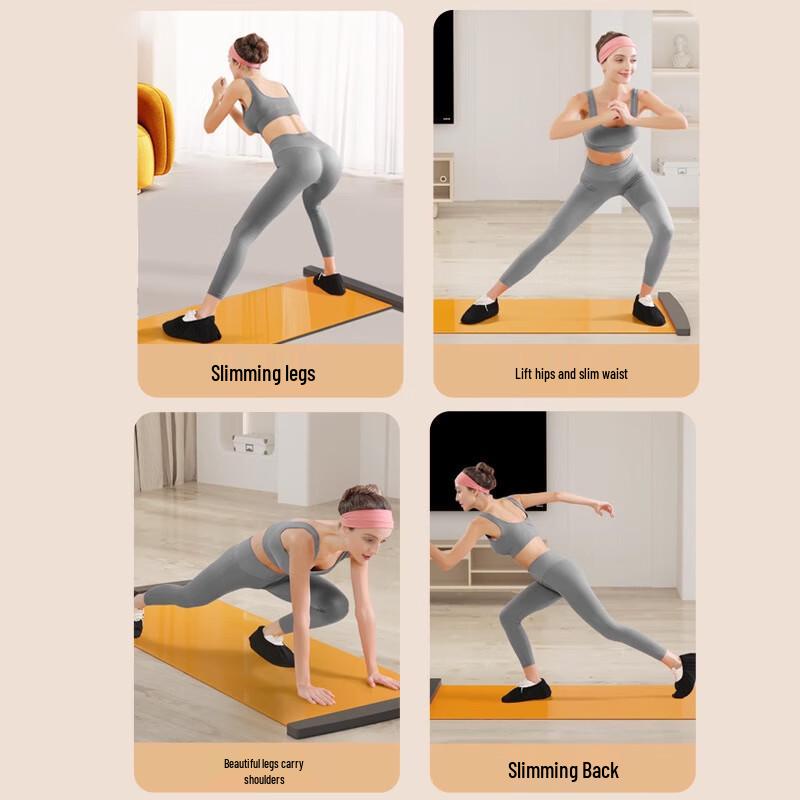 WEZHO Home Fitness Sliding Board