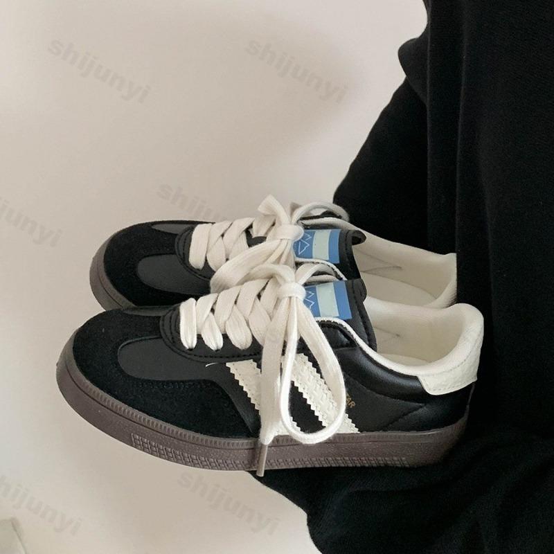 Fashion Autumn Women Casual Shoes 2025 New Comfortable Anti Slip Outdoor Sports Shoes Lace Up Platform Vulcanized Shoes Zapatos Mujer