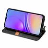 For Samsung Galaxy A05 4G PU Leather Case Rhombus Imprint Wallet Stand Phone Cover