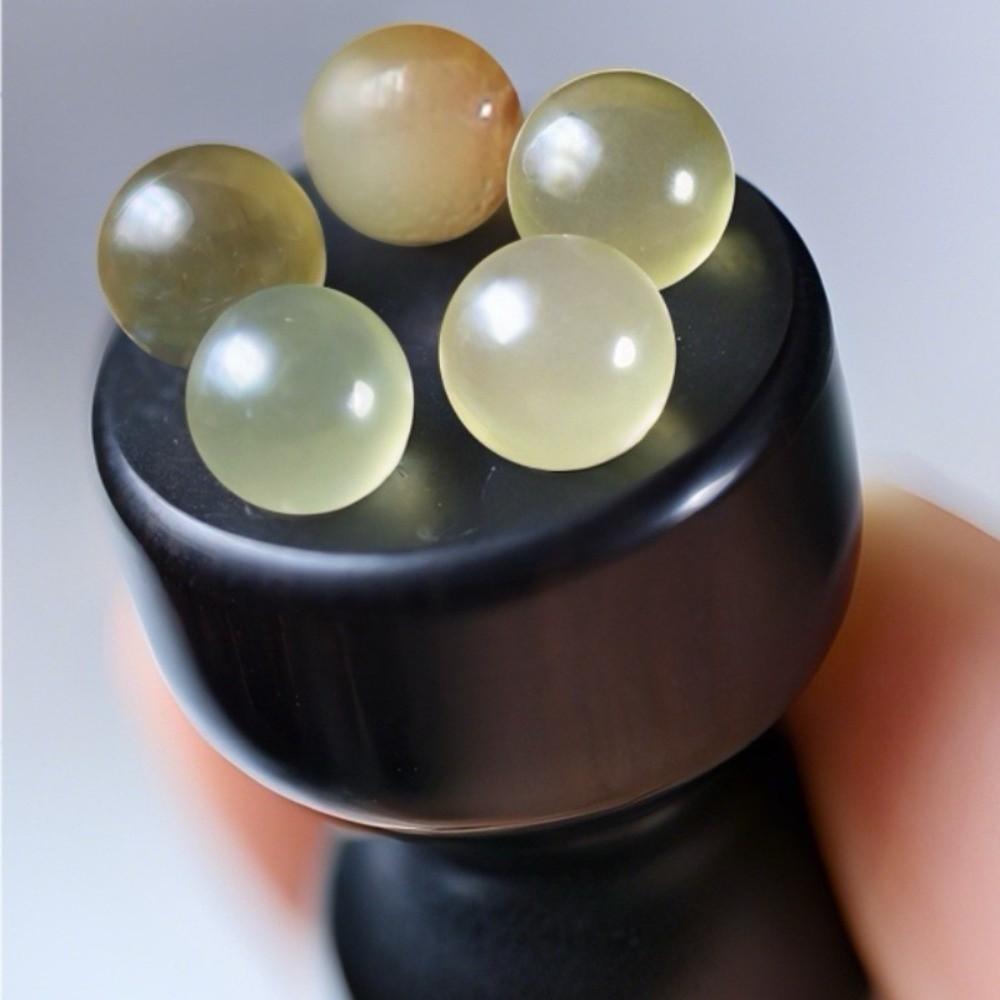 Five Beads Design Eye Massage Stick Reduce Puffiness Guasha Face Massager Tool  Skin Caring