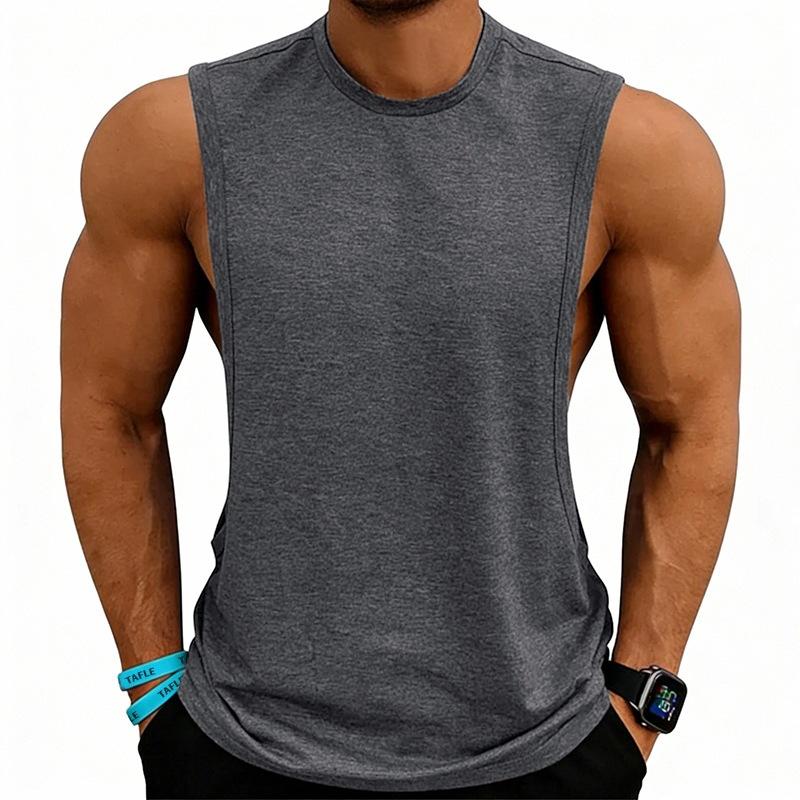 Men Loose Summer Sports Tank Top Gym Fitness Basketball Training Vest