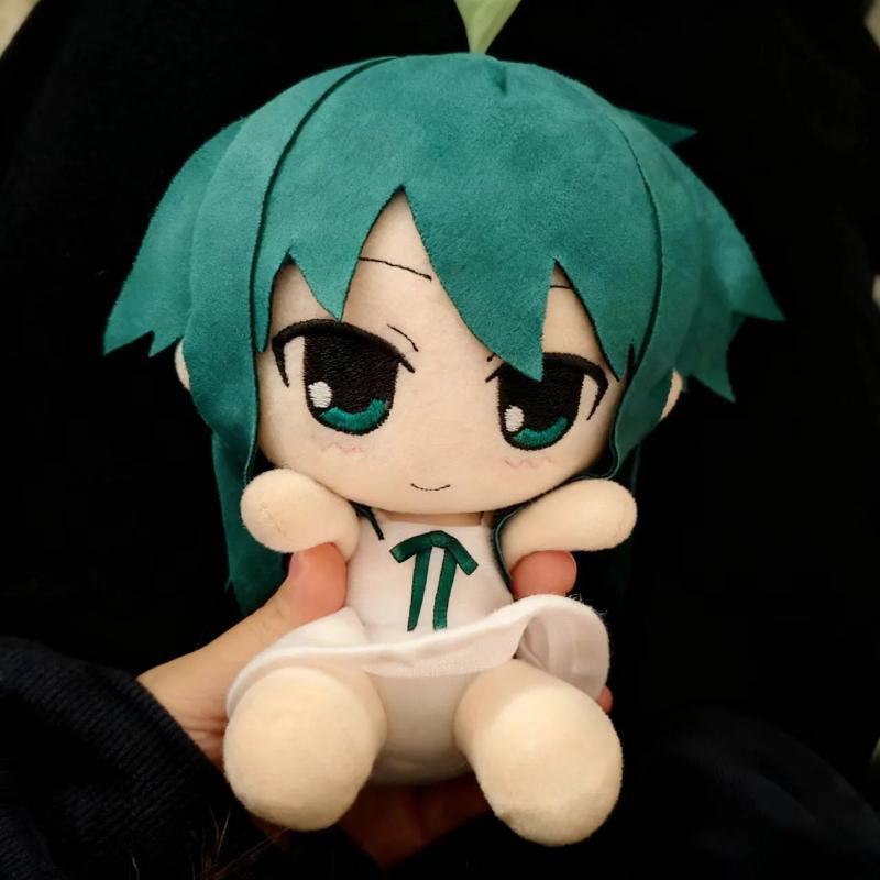 Saya No Uta Plush Doll Anime Character Fufu Cute Cartoon Stuffed Toy Sitting Pose Cotton Doll Home Decoration Collectible Gifts