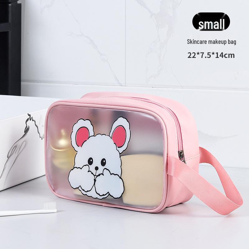 Borsa da Toilette e Trucco Portatile di Grande Capacità per Esterno, Spiaggia, Yoga e Fitness con Separazione Umido-Secco