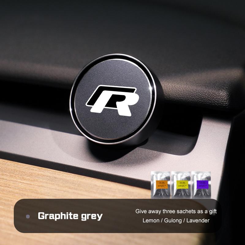 Car air outlet aromatherapy Air Freshener For Volkswagen VW Golf 7 8 R GTI Jetta Rline Passat Taigo MK4,Give up 3 Solid Flavours zk0