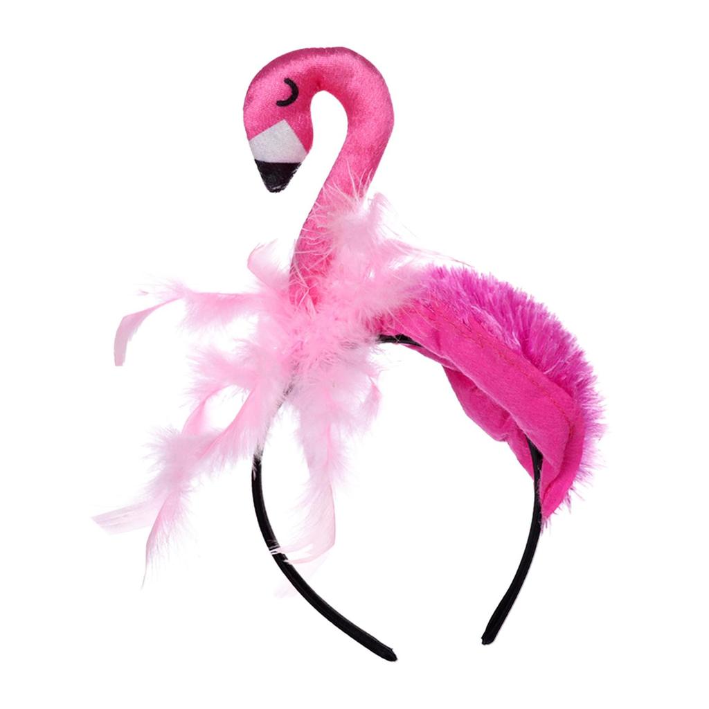 Cartoon Flamingo Headband, Decoration hoops Hair Accessories Headdress for Girls Teens Women Party